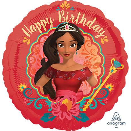 Balloon Foil 18 Inch Elena Happy Birthday