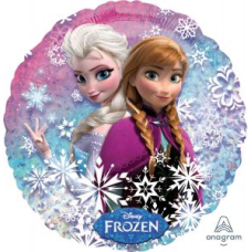 Balloon Foil 18 Inch Frozen Ana and Elsa