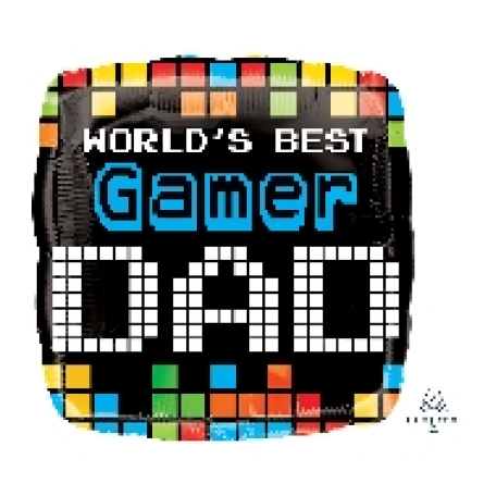 Balloon Foil 18 Inch Gamer Dad