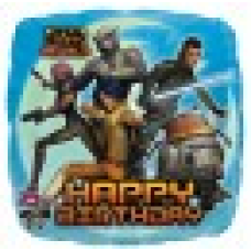 Balloon Foil 18 Inch Happy Birthday Star Wars