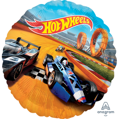 Balloon Foil 18 Inch Hot Wheels