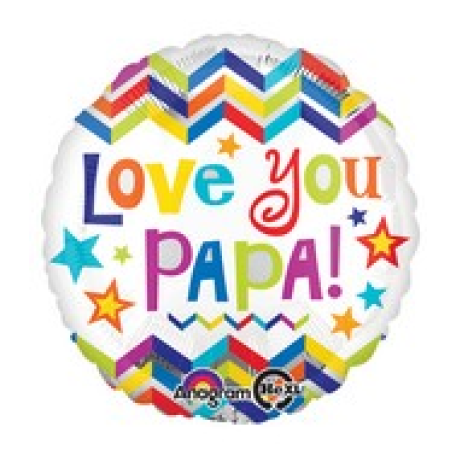 Balloon Foil 18 Inch Love You Papa