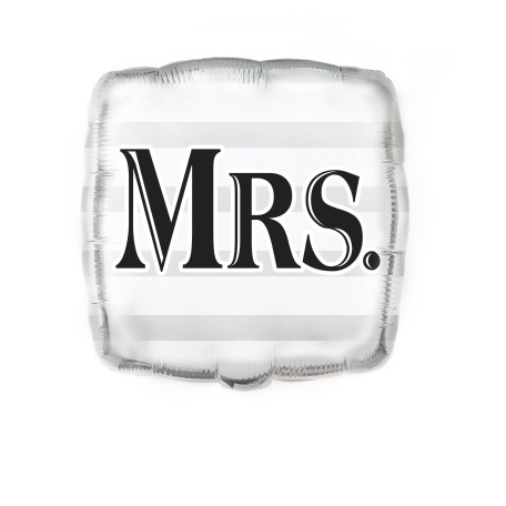 Balloon Foil 18 Inch Mrs.