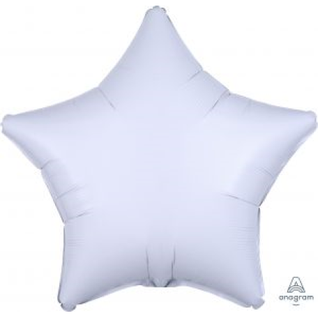 Balloon Foil 19 Inch Star White