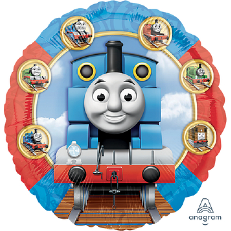 Balloon Foil 18 Inch Thomas the Tank Round