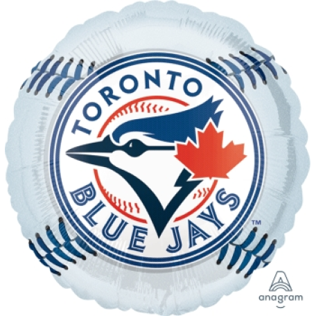 Balloon Foil 18 Inch Baseball Toronto Blue Jays