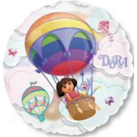 Balloon Foil Super Shape See-Thru Dora 