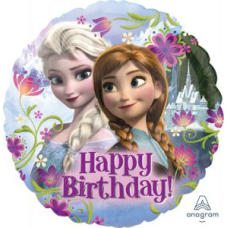 Balloon Foil 18 Inch Frozen Happy Birthday Foil