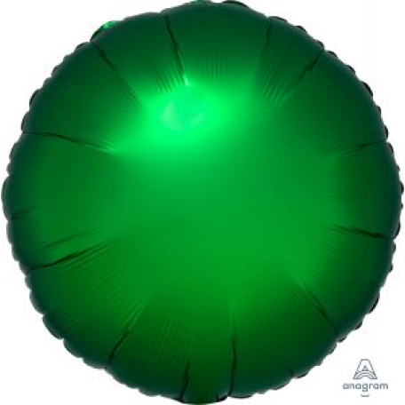 Balloon Foil 19 Inch Circle Satin Luxe Emerald