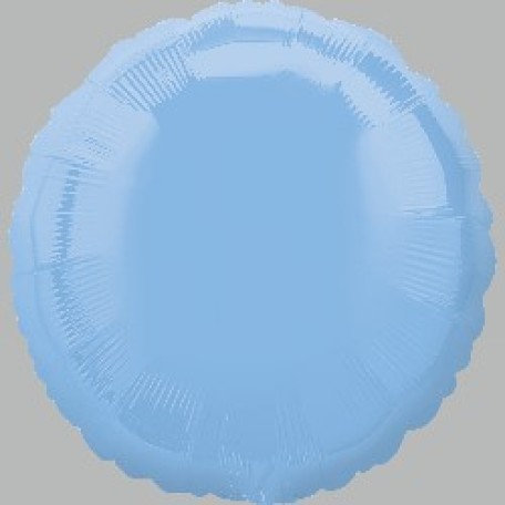 Balloon Foil 19 Inch Circle Pastel Blue