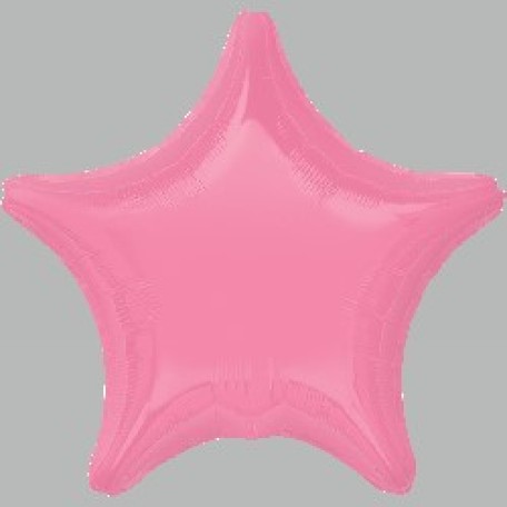 Balloon Foil 19 Inch Star Bubble Gum Pink