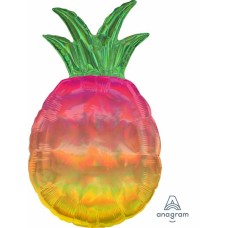 Balloon Foil Super Shape Iridescent Pineapple