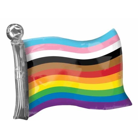 Balloon Foil Super Shape Pride Flag