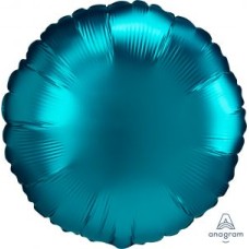 Balloon Foil 19 Inch Circle Luxe Aqua