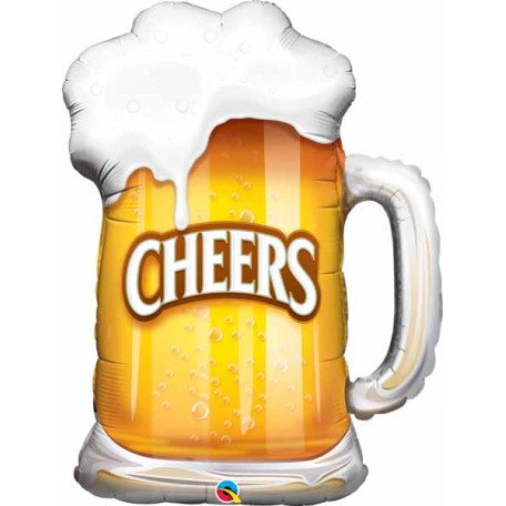 Balloon Foil Super Shape Cheers Beer Mug