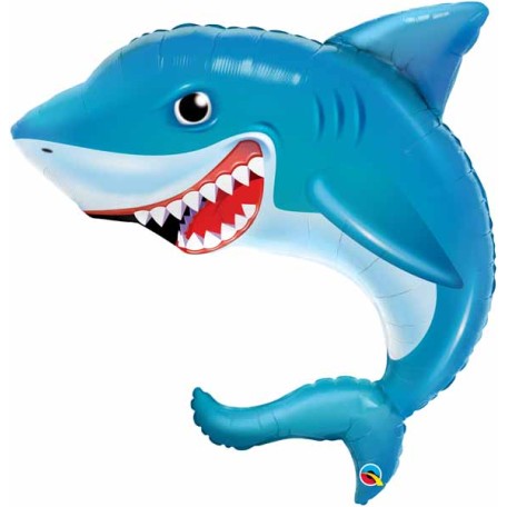 Balloon Foil Super Shape Smiling Shark