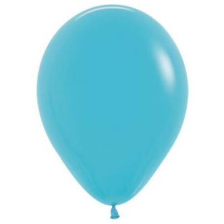 Balloon Latex 11 Inch Fashion Round Caribbean Blue