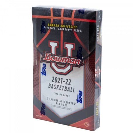 2021-22 Bowman University Basketball Hobby Box