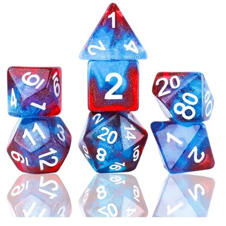 Dice SD Celestial Starry Skies 7-Die Set