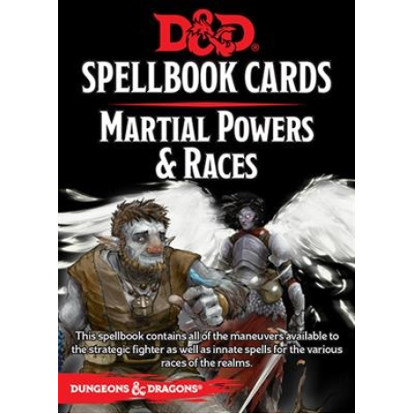 DND Spellbook Cards Martial 2nd Edition