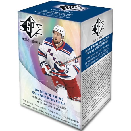 2020-21 Upper Deck Hockey SP Authentic Blaster Box