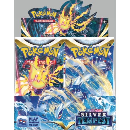 Pokemon Sword & Shield 12 Silver Tempest Booster Box