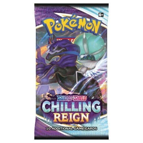 Pokemon Sword & Shield 06 Chilling Reign Booster Packs